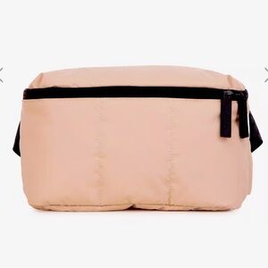Calpak “Luka” Belt Bag in Rose Quartz